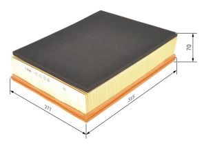 Bosch 1 457 433 703 - Vzduchový filter