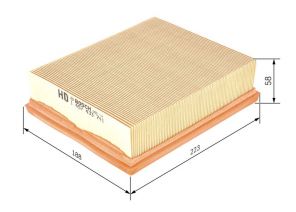 Bosch 1 457 433 741 - Vzduchový filter