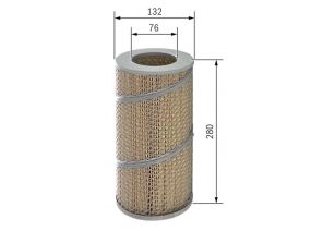 Bosch 1 457 433 795 - Vzduchový filter