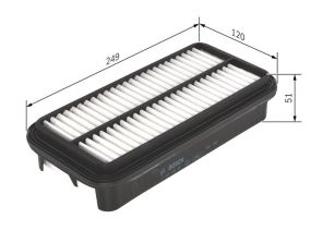 Bosch 1 457 433 957 - Vzduchový filter