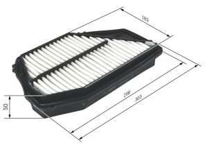Bosch 1 457 433 970 - Vzduchový filter