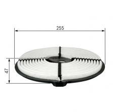 Bosch 1 987 429 122 - Vzduchový filter
