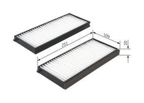 Bosch 1 987 432 260 - Peľový filter