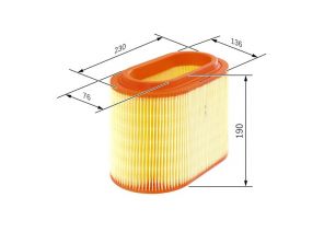 Bosch F 026 400 046 - Vzduchový filter
