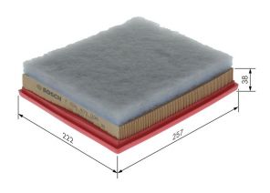Bosch F 026 400 096 - Vzduchový filter