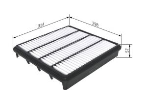 Bosch F 026 400 226 - Vzduchový filter -