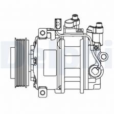 Delphi CS20546 - Kompresor