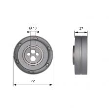 Gates T41216 - Napínacia kladka -
