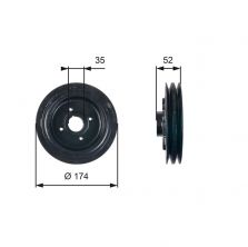 Gates TVD1124 -  -