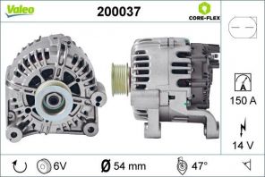 Valeo 200037 - Alternátor -