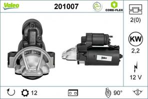 Valeo 201007 - Štartér -