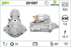 Valeo 201097 - Štartér -