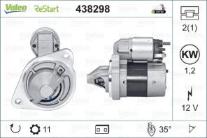 Valeo 438298 - Štartér -