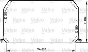 Valeo 814282 - Kondenzátor -