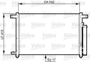 Valeo 814344 - Kondenzátor -