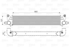 Valeo 818348 - Chladič plniaceho vzduchu -