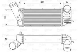 Valeo 818648 - Chladič plniaceho vzduchu -