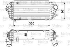 Valeo 818665 - Chladič plniaceho vzduchu -