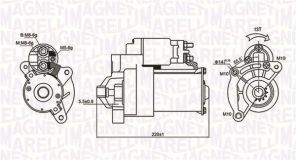 Magneti Marelli 063720594010 - Štartér -