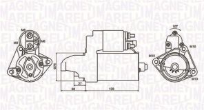 Magneti Marelli 063721050010 - Štartér -