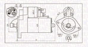 Magneti Marelli 063721135010 - Štartér -