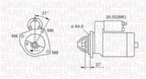 Magneti Marelli 063721203010 - Štartér -