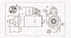 Magneti Marelli 063721323010 - Štartér -