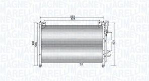 Magneti Marelli 350203989000 - Kondenzátor