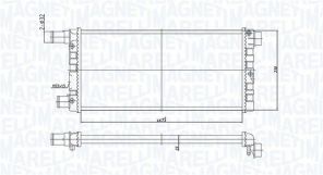 Magneti Marelli 350213185200 - Chladič vody -