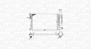 Magneti Marelli 350213186400 - Chladič vody -