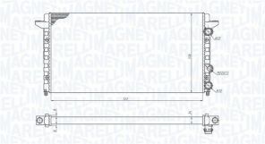 Magneti Marelli 350213189200 - Chladič vody -