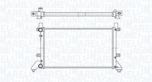 Magneti Marelli 350213189400 - Chladič vody -