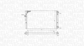Magneti Marelli 350213191100 - Chladič vody -