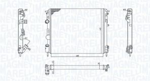 Magneti Marelli 350213192600 - Chladič vody -