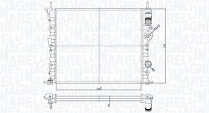 Magneti Marelli 350213194700 - Chladič vody -