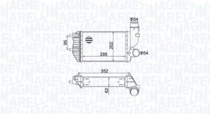 Magneti Marelli 351319205000 - Chladič plniaceho vzduchu
