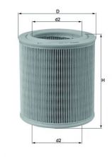 Knecht LX 706 - Vzduchový filter