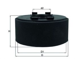 Knecht LX 870 - Vzduchový filter