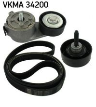 SKF VKMA 34200 - Sada klinového rebrovaného remeňa -
