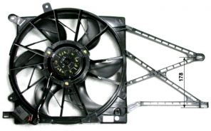 NRF 47582 - Ventilátor motora -