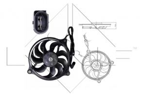 NRF 47699 - Ventilátor motora -