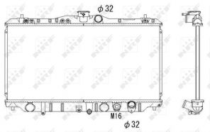 NRF 536352 - Chladič vody -