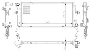 NRF 550034 - Chladič vody -