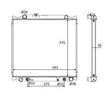 NRF 58647 - Chladič vody -