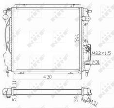 NRF 59121 - Chladič vody -
