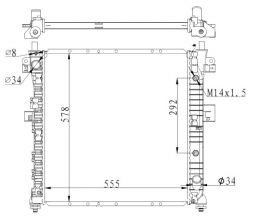 NRF 59342 - Chladič vody -