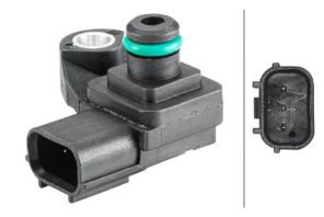 Hella 6PP 358 152-361 - Senzor tlaku sacieho potrubia