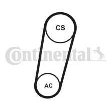 Contitech 5PK705 ELAST T1 - Sada klinového rebrovaného remeňa -