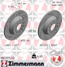 Zimmermann 100.3315.53 - Brzdový kotúč -