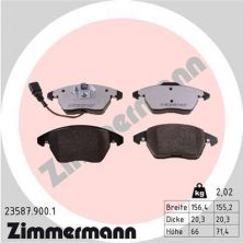 Zimmermann 23587.900.1 - Brzdové platničky -